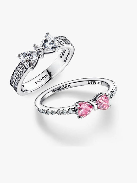 Ensemble de Bagues Noeud Scintillant